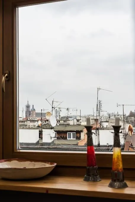 Penthouse - Heart Of Cracow - Balcony - Ac Apartment Krakow