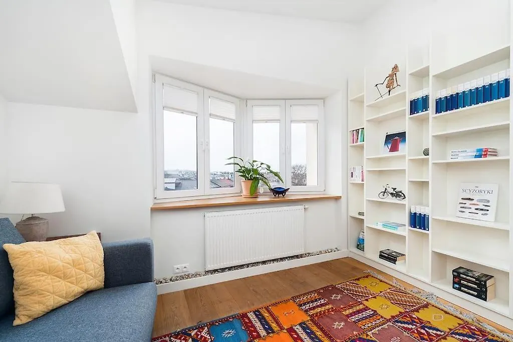 Penthouse - Heart Of Cracow - Balcony - Ac Apartment Krakow Poland