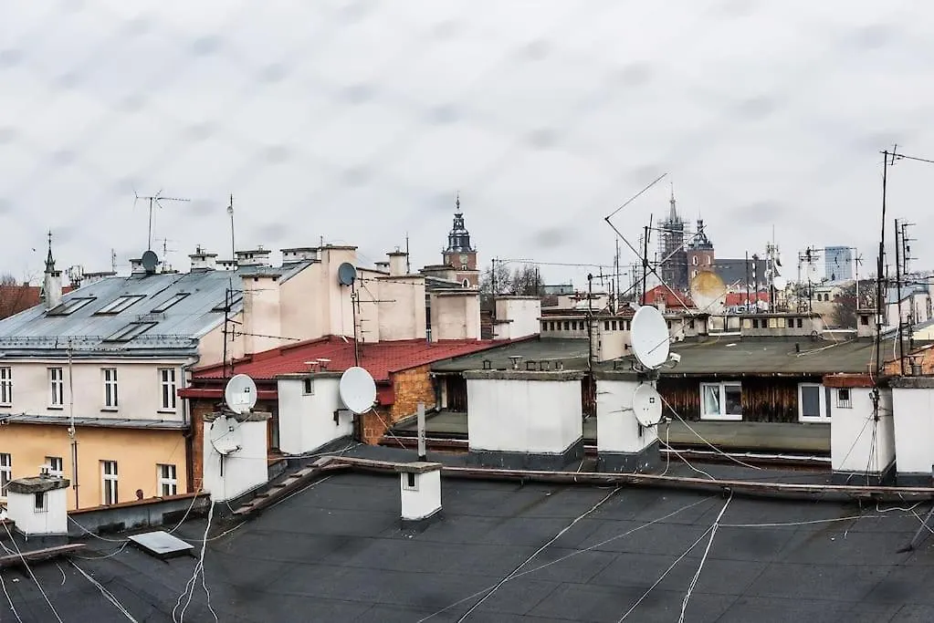Penthouse - Heart Of Cracow - Balcony - Ac Apartment Krakow Poland