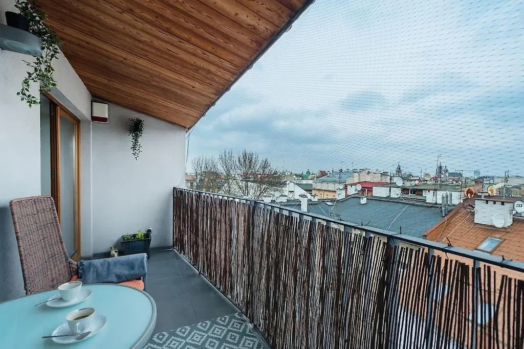 Penthouse - Heart Of Cracow - Balcony - Ac Apartment Krakow